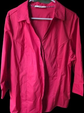 Lee Women’s Red Button-Front Shirt